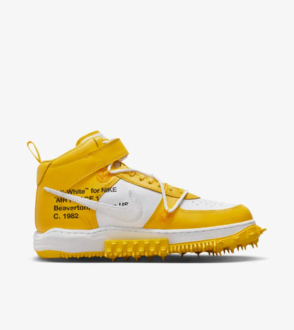 Air Force 1 Mid Off White Varsity Maize