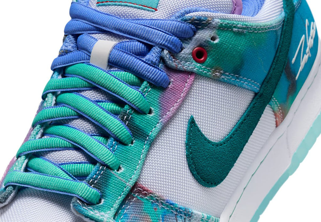 Dunk SB Low Futura Laboratories Bleached Aqua SNKRBROS MX