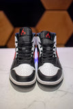Jordan 1 mid Black Chile Red
