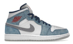 Jordan 1 Mid French Blue Fire