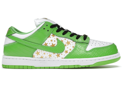 Dunk Low Supreme Stars Mean Green (2021)
