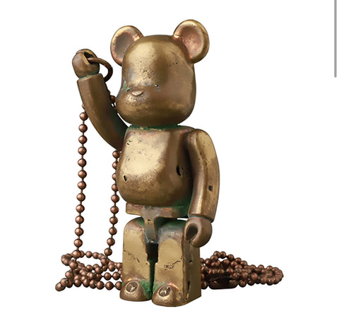 Bearbrick Masu Necklace 100% Bronze