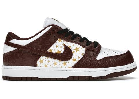 Dunk low Supreme Stars Bakroot Brown (2021)